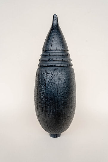 Burnt oaki vase XL