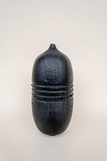 Rounded Burnt vase XL