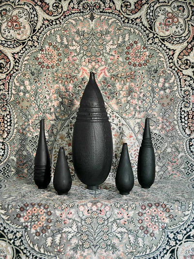 Burnt oaki vase XL