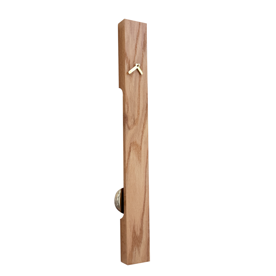 Pendulum Clock- Red Oak