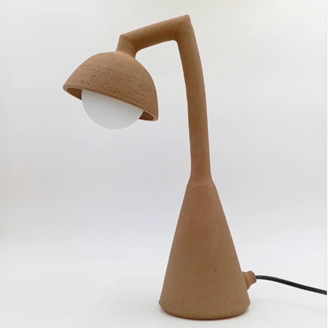 Ceramic Table Lamp - Sand