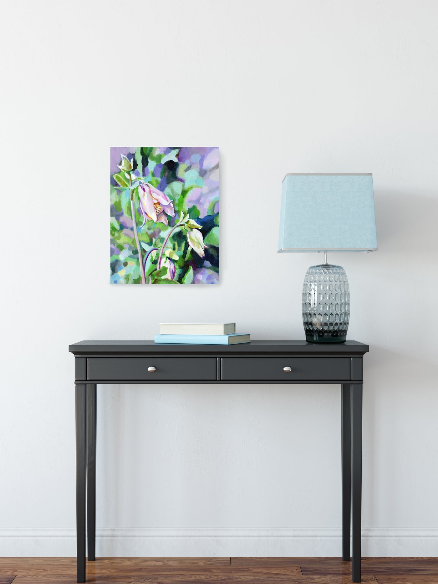 Closed Flowers - Original Painting