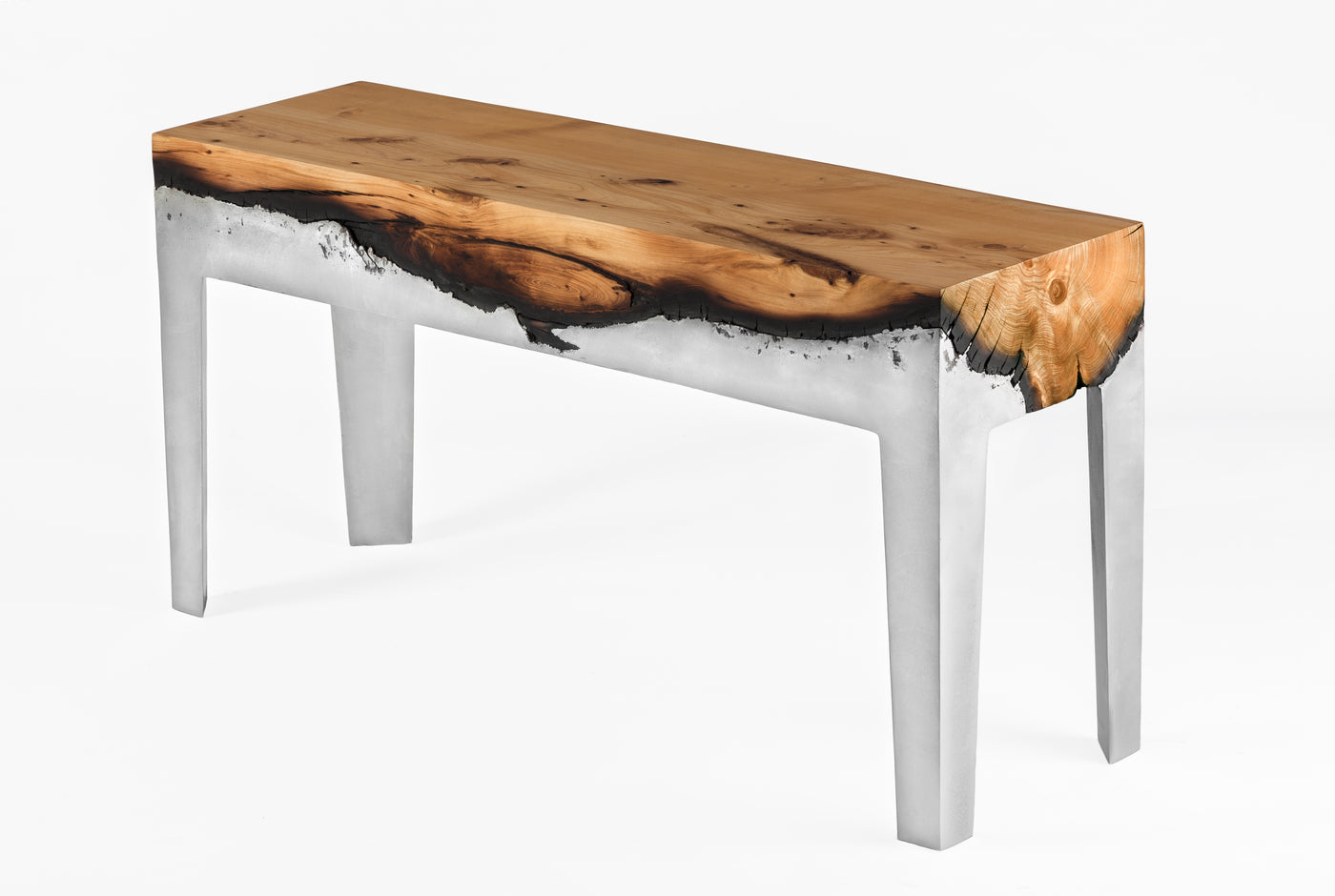 Wood Casting bench- Hilla Shamia