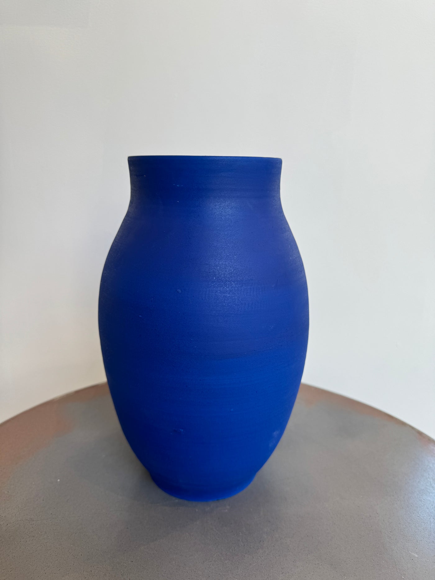 Large Plane Blue vase- Guy Jana