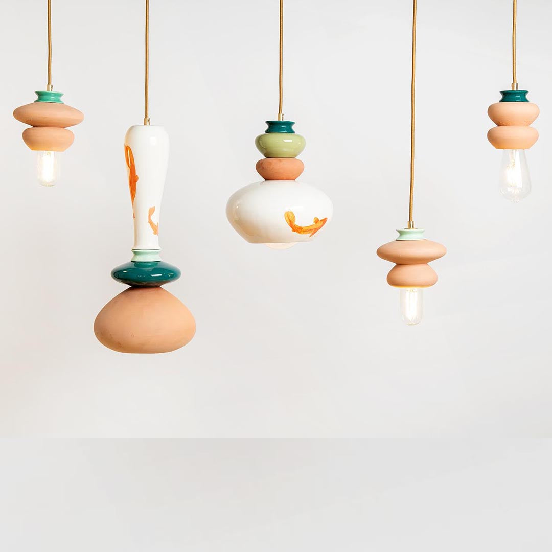 5 Apilar Lamps - Terracotta Family