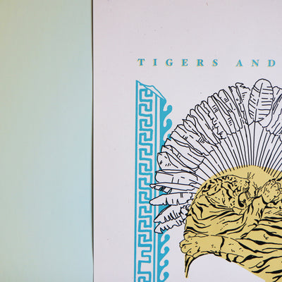 Tigers Play Print