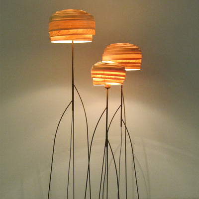 Roza Maple Veneer Lamp