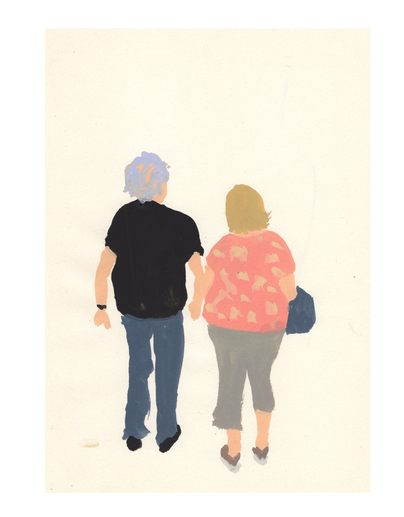 Limited edition Print- Couple holding hands