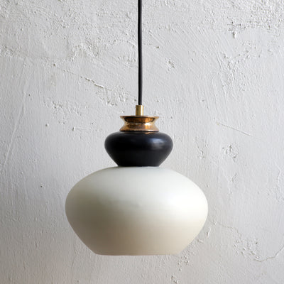 Medium Apilar Lamp- Black & White