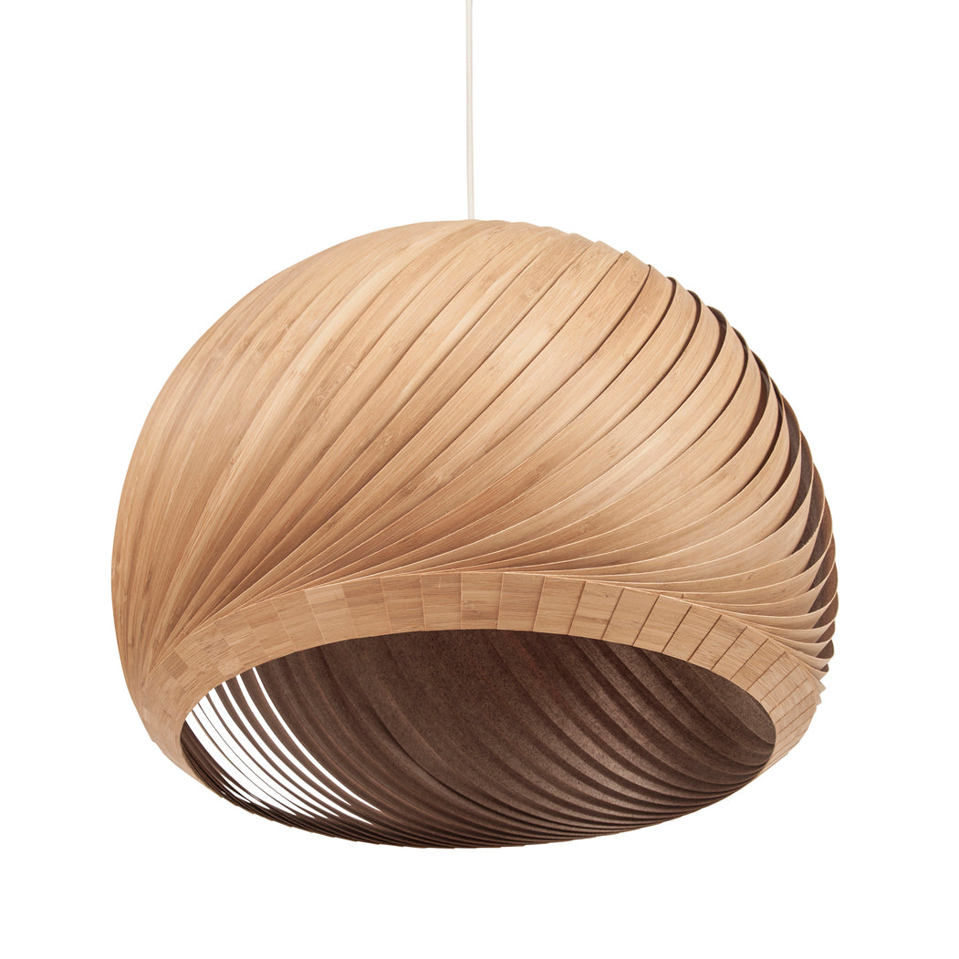 Wind Veneer Lamp-  Bamboo